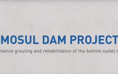 Mosul Dam Project – Maintenance grouting and rehabilitation of the bottom outlet tunnels