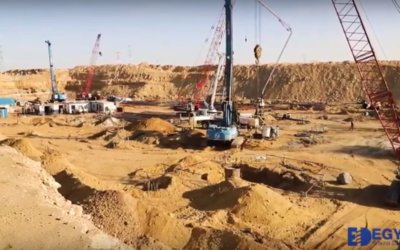 EgyDrill Company Proudly participates in building the Egyptian infrastructure ( New Capital City )
