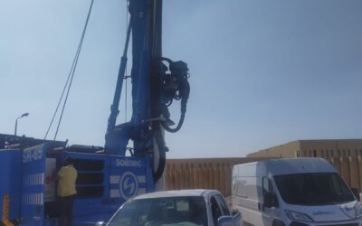Soilmec SR-65 (2022) Equipment was delivered to Gama Construction Company
